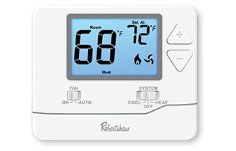 NON PROGRAMMABLE THERMOSTAT 1H/1C