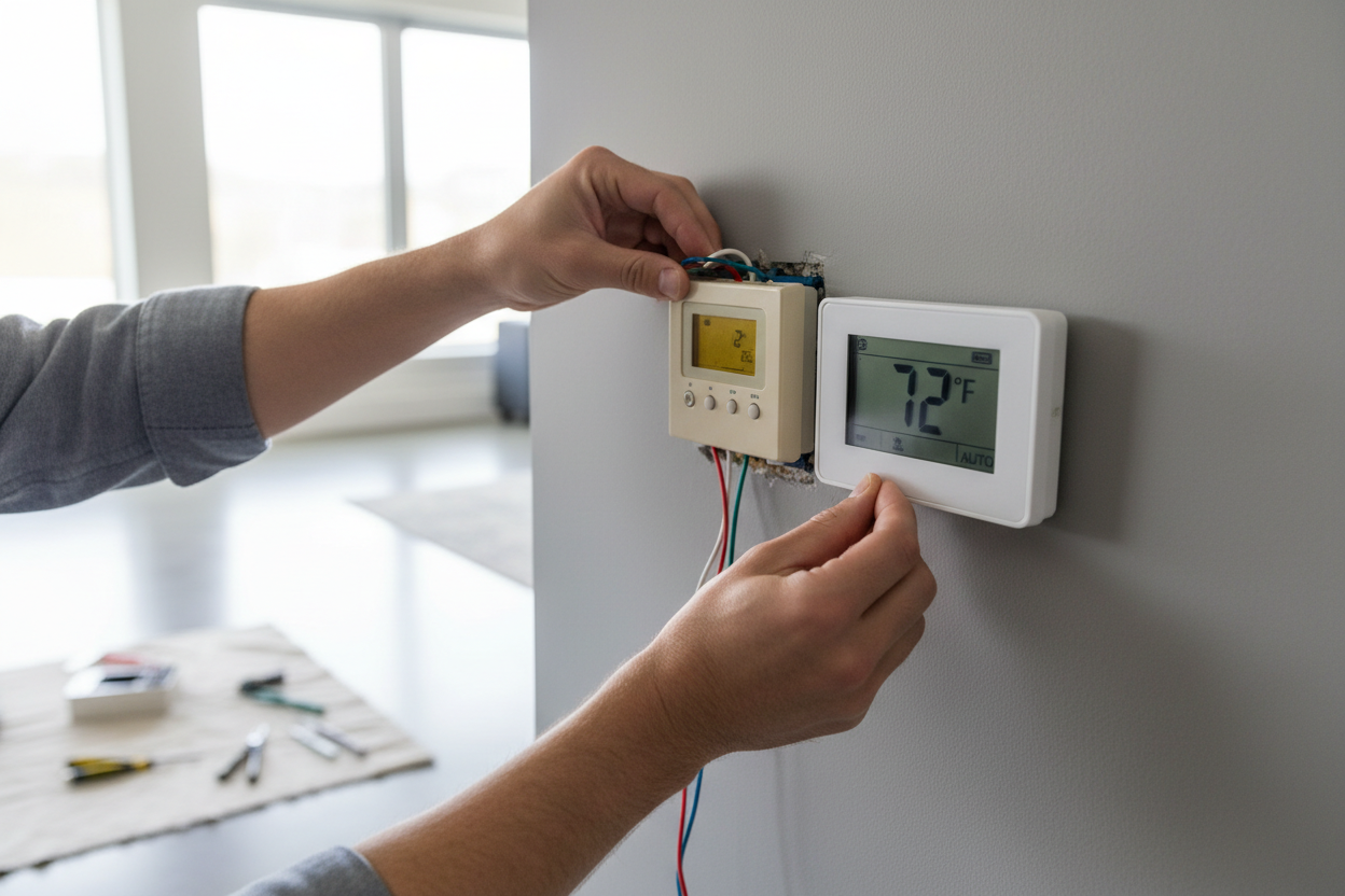 How to Replace an HVAC Thermostat: DIY Guide