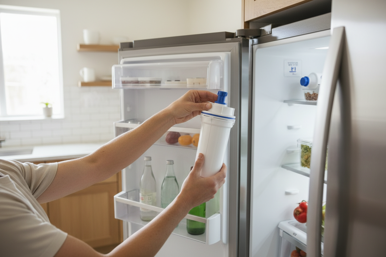 Refrigerator Water Filter Replacement