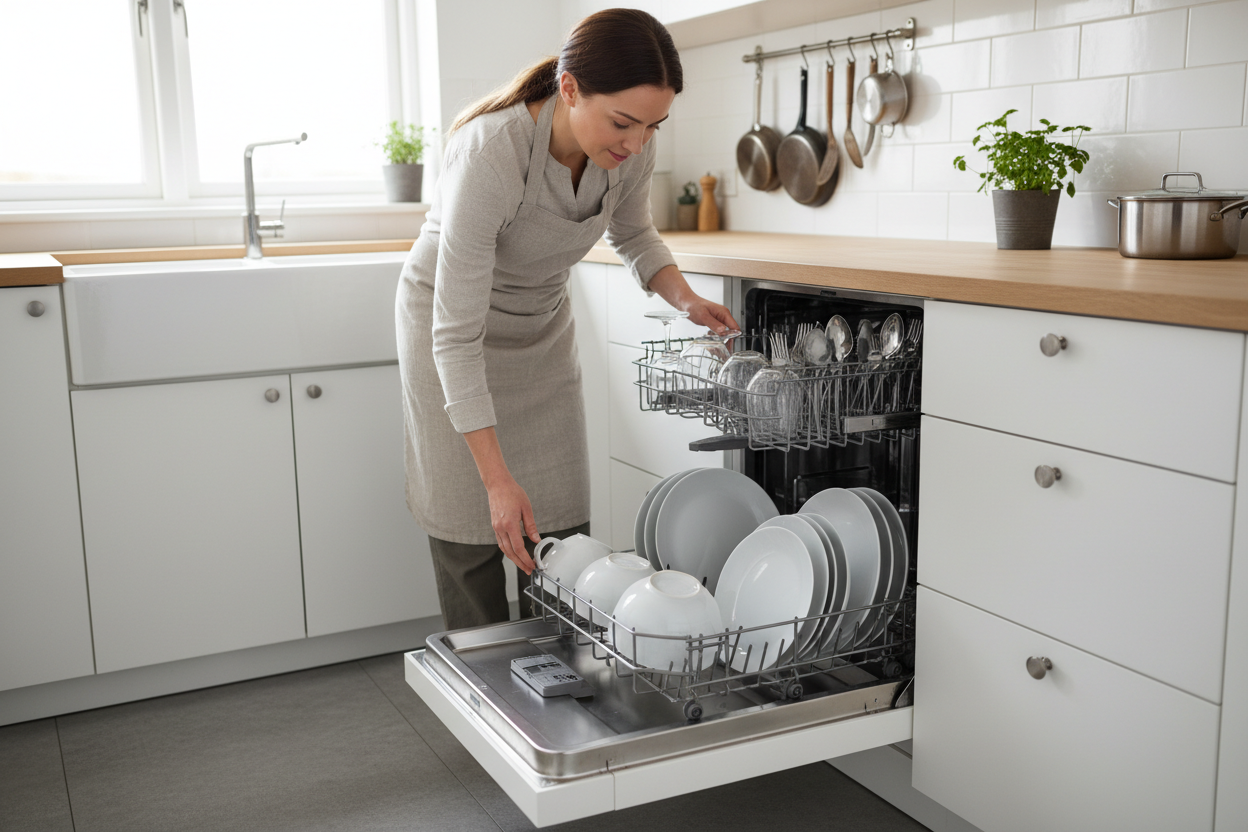 Properly Load Dishwasher