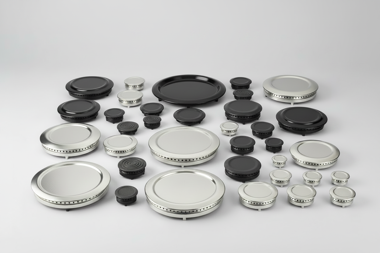 Range Burner Caps | Replacement Gas Stove Burner Caps