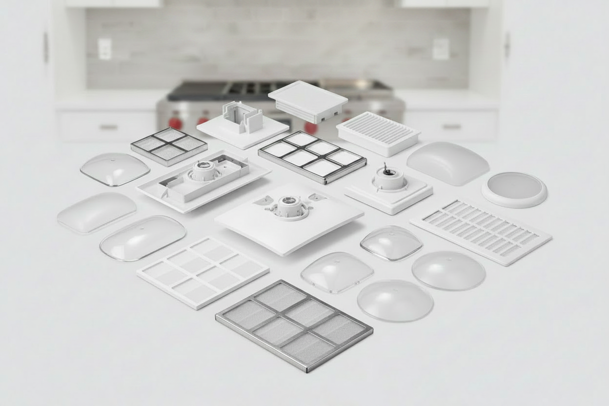 Range Hood Covers and Lens