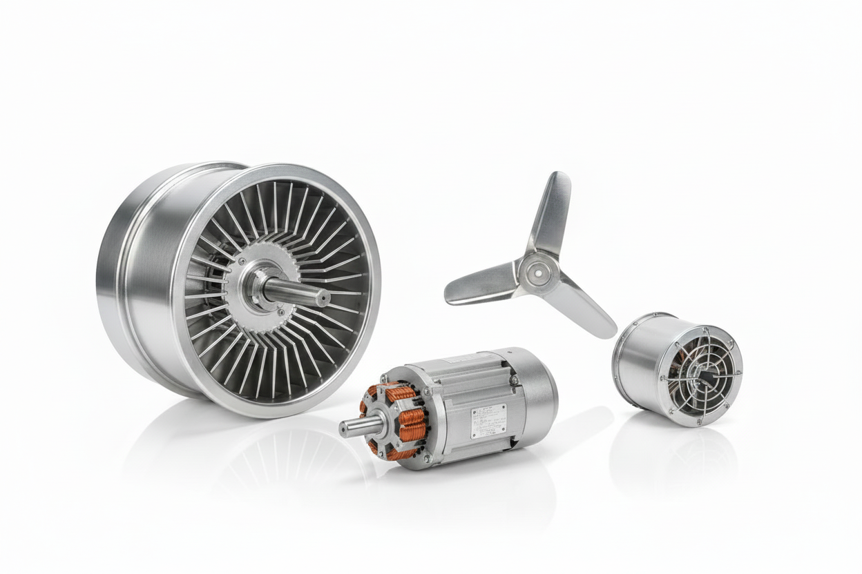 Range Hood Motors and Fans