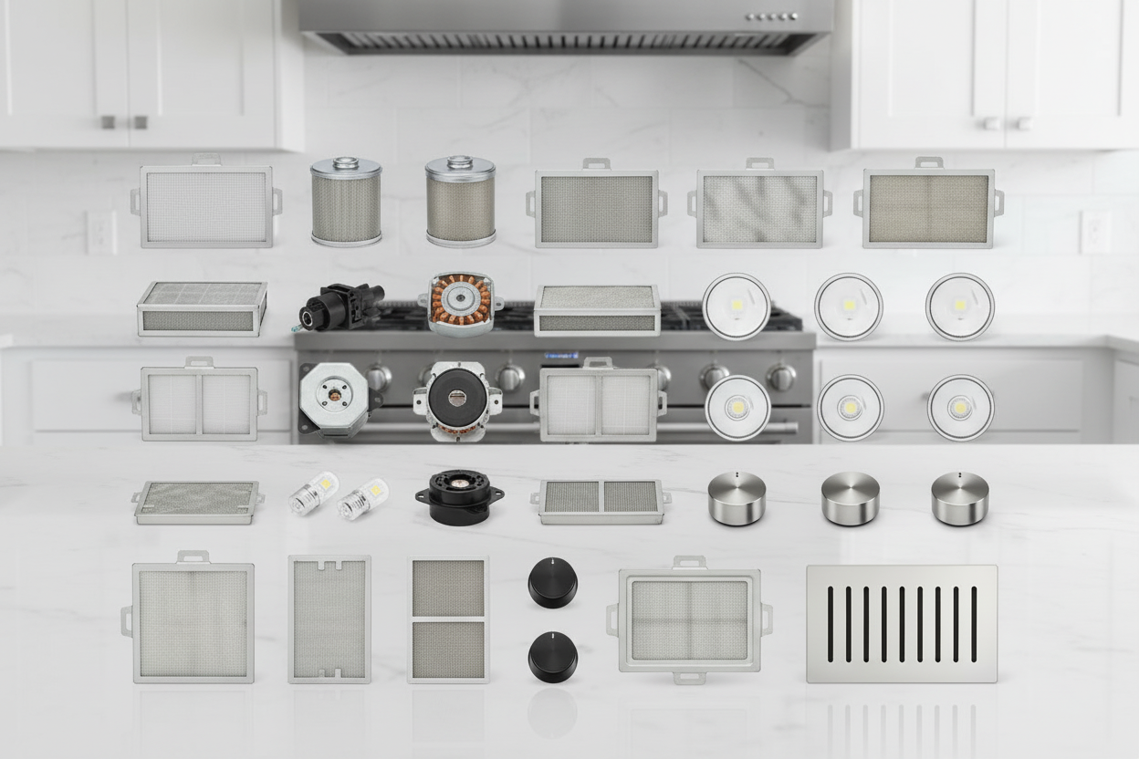 Range Hood Parts | OEM Filters, Motors & Replacement Components