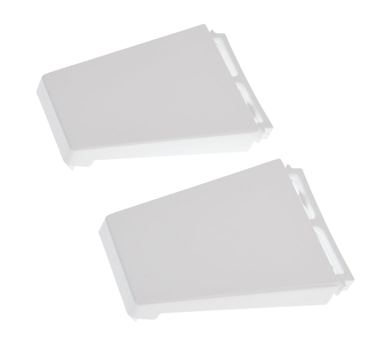 Whirlpool Refrigerator Door Shelf Retainer Bar End-Cap Kit - 4388286