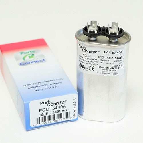 PCO15440A HVAC Run Capacitor, 15 MFD