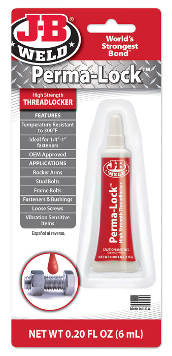 J-B Weld Red High-Strength Threadlocker - 27106