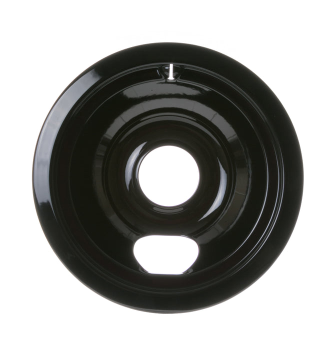 GE 6-Inch Black Porcelain Electric Range Drip Pan - WB31T10014
