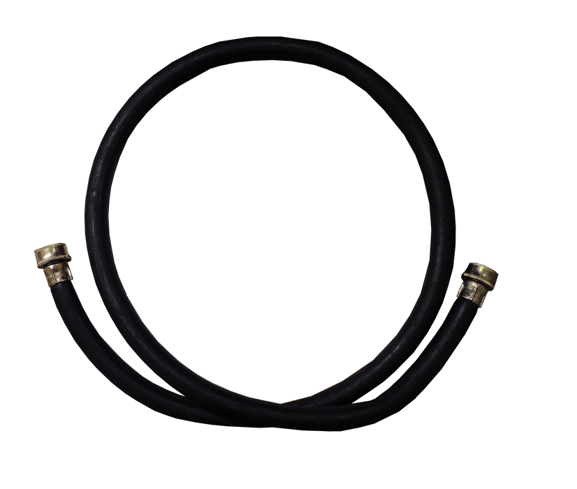 Supco Washer Fill Hose, Black Rubber, 10 ft - 3810FF