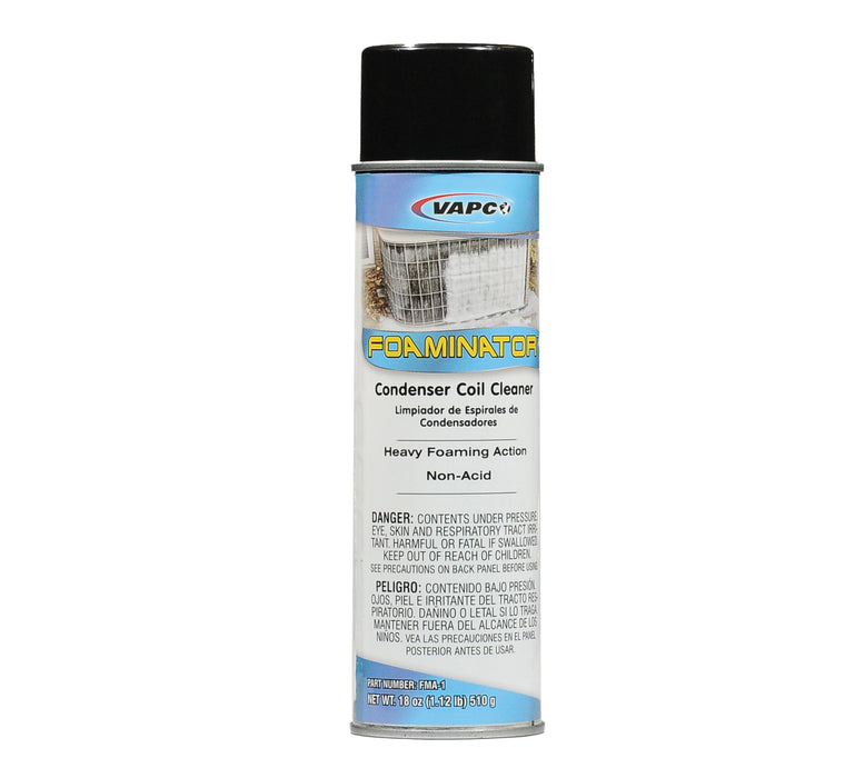 VAPCO Foaminator Aerosol Delayed-Foaming Condenser Coil Cleaner, 18 oz