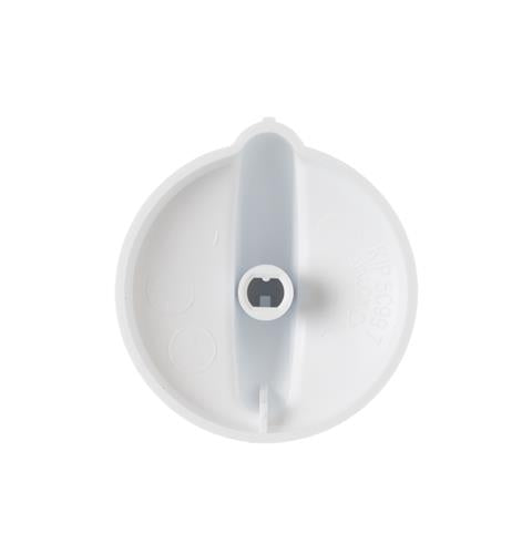 GE White Electric Range Control Knob - WB03T10207