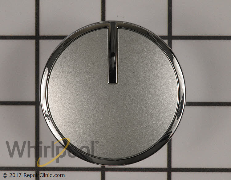 Whirlpool Silver Range Control Knob - WPW10437088