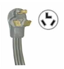 GE Appliances Universal Dryer Power Cord, 5-Foot, 30A, 3-Wire - WX09X10003