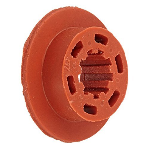 GE Appliances Refrigerator Evaporator Fan Motor Grommet, Red - WR02X12008