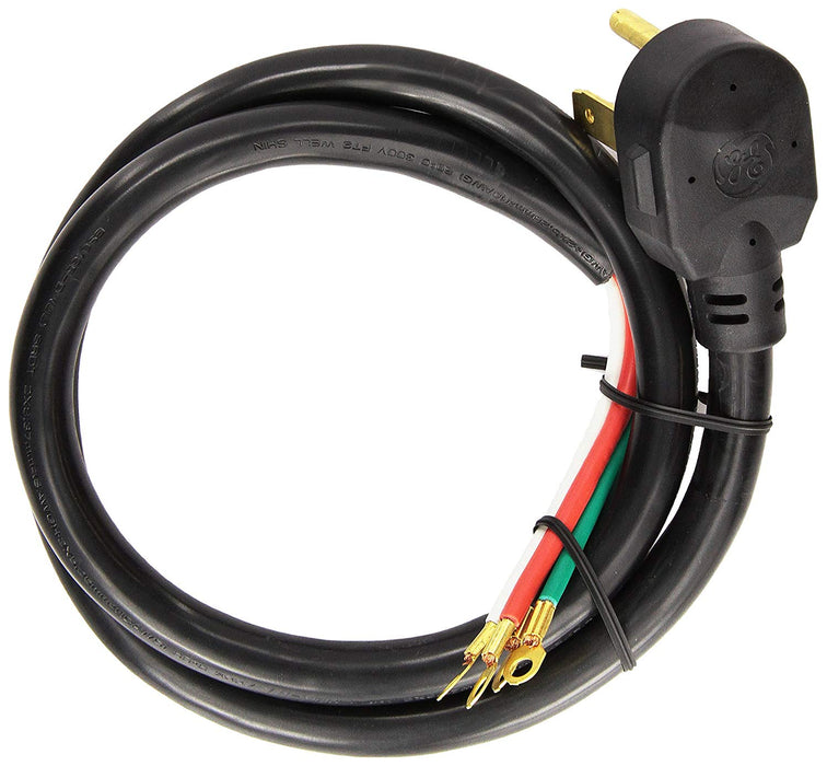 GE 4-Ft 4-Wire 40-Amp Range Power Cord (Not a Dryer Cord) - WX09X10035