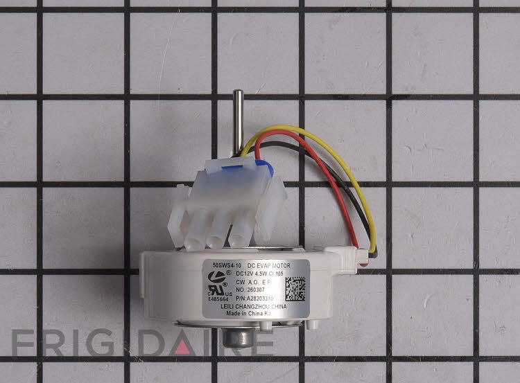 Frigidaire Refrigerator Evaporator Fan Motor with Harness - 140282033103