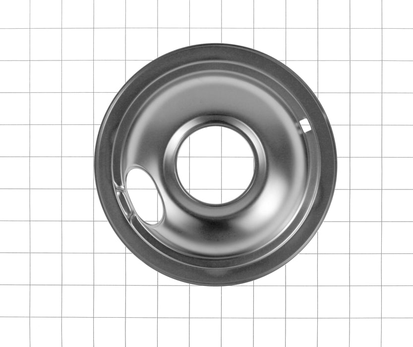 Whirlpool 6-Inch Chrome Electric Range Drip Pan - WPW10196406