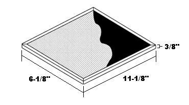 Range Hood Grease and Odor Filter - RHP0601