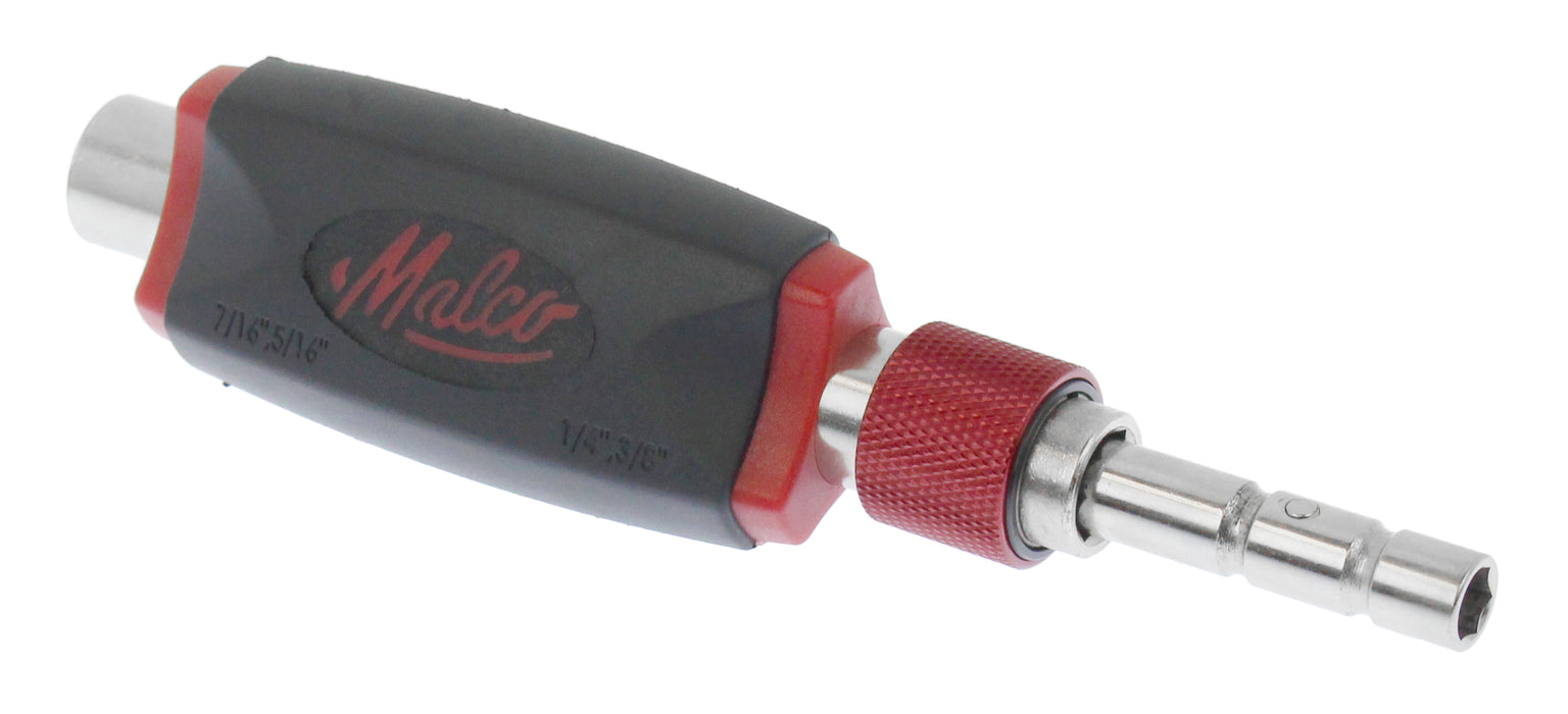Malco Multi-Socket Nut Driver, 4-in-1 - 4IN1