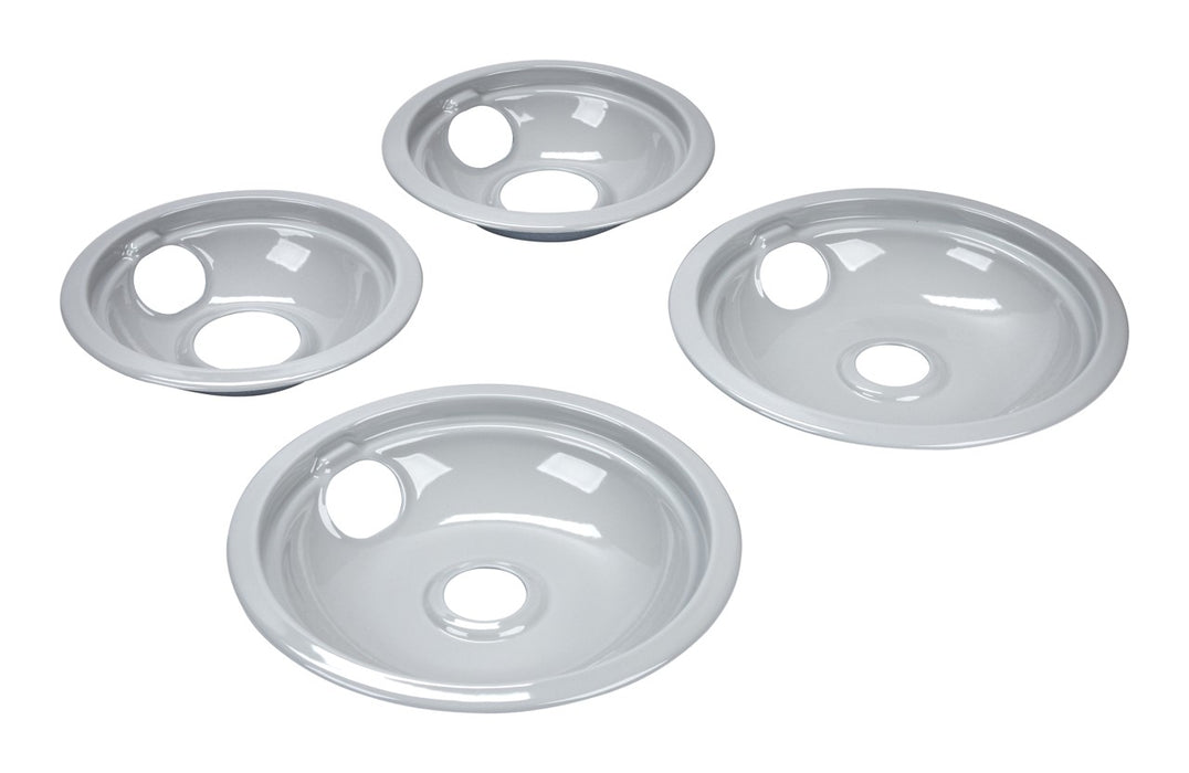Whirlpool Gray Electric Range Drip Pan Set - W10291024