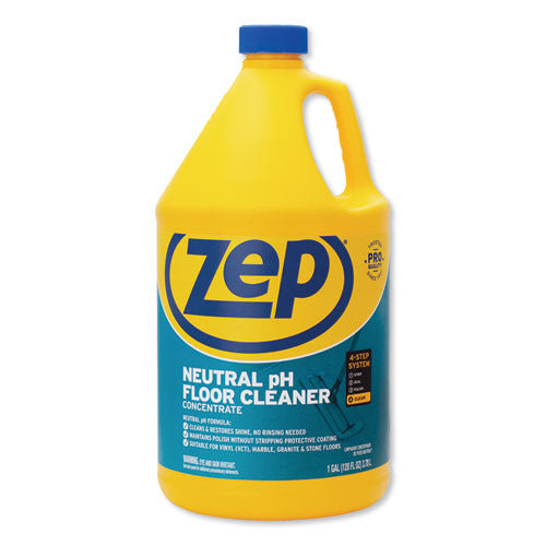 Zep Neutral pH Floor Cleaner, Fresh Scent, 1 gal