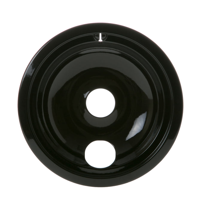 GE 8-Inch Black Porcelain Electric Range Drip Pan - WB31T10015