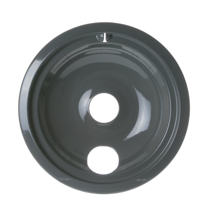 GE 8-Inch Gray Porcelain Electric Range Drip Pan - WB31T10013