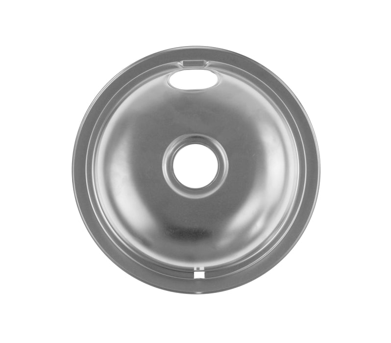 Whirlpool 8-Inch Chrome Electric Range Drip Pan - WPW10196405
