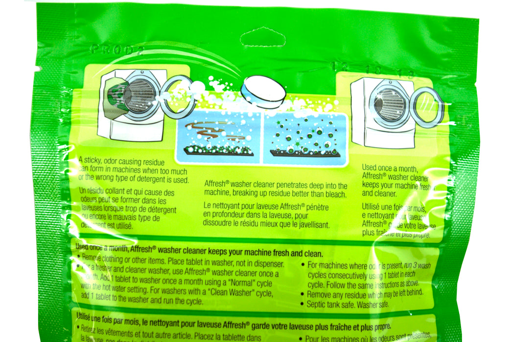 Washing Machine Revitalizer Tablets Pouch - W10135699