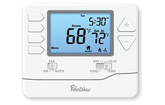 Robertshaw Non-Programmable Thermostat 2H/1C - RS8210