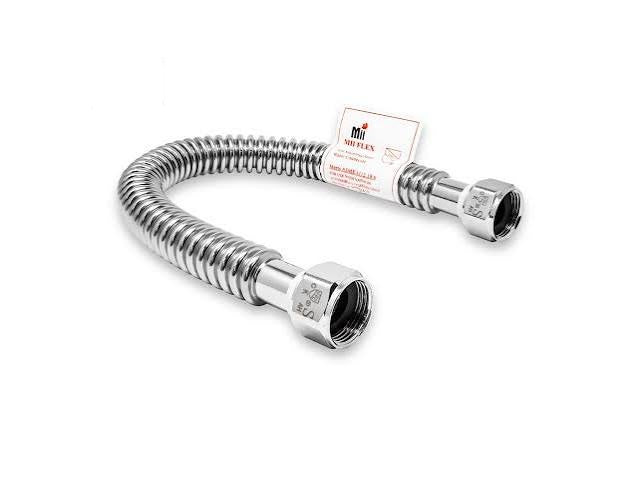 CopperFit Water Heater Connector, 3/4 FIP x 3/4 FIP, 24-Inch - 4S0224