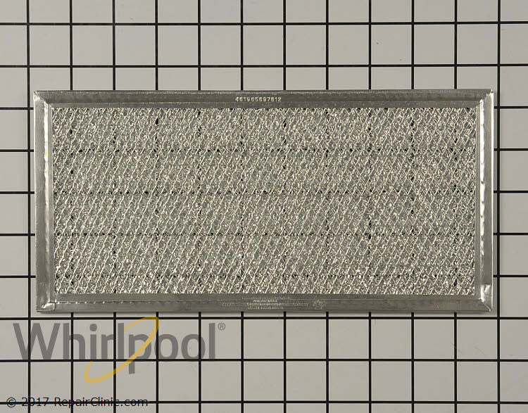 Whirlpool Microwave Aluminum Grease Filter - W10120839A