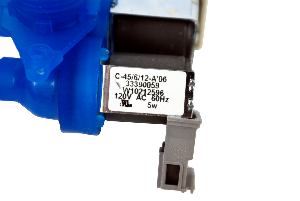 Whirlpool WPW10212596 OEM Washer Dual Cold Water Inlet Valve