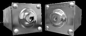 Greenwald UG800C Commercial Laundry Money Box Assembly, Chrome Front - 8-1286-42-6
