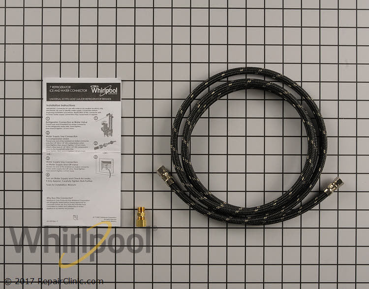 Whirlpool Refrigerator Water Line Installation Kit - W10505928RP