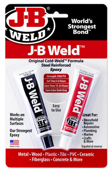 J-B Weld Original Cold-Weld Epoxy - 8265-S