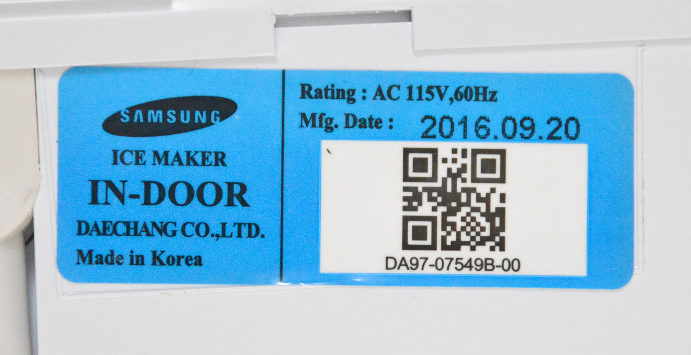 Choice Samsung Refrigerator Ice Maker - DA97-07549BCM