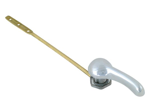 EZ-Flo Chrome Toilet Tank Lever with Brass Arm - 40067