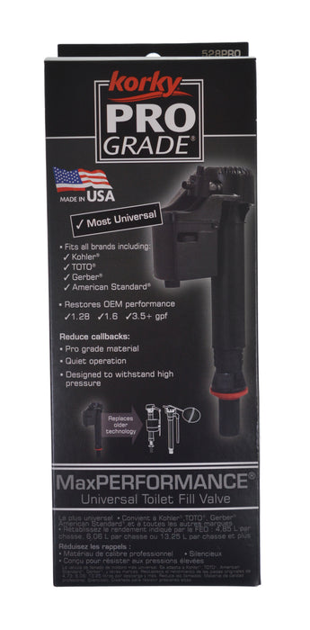 Korky Toilet Fill Valve - 528PRO