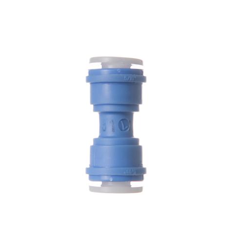 GE Refrigerator Water Line Quick Connector, 5/16 x 5/16 Inch - WR02X11330
