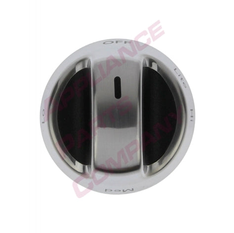 Whirlpool Stainless Gas Burner Knob - WPW10160375