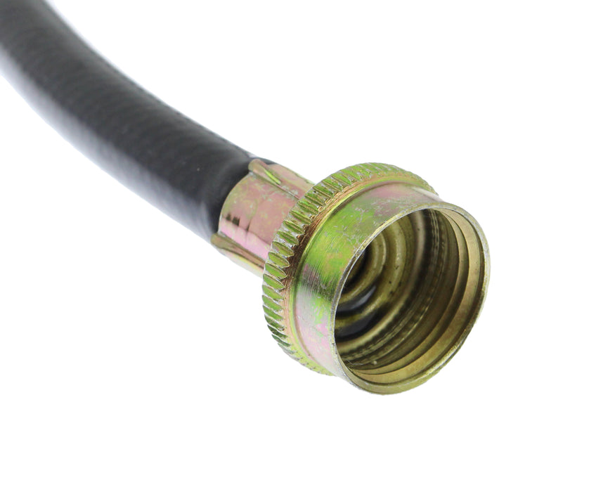 Supco Washer Fill Hose, Black Rubber, 5 ft - 3805FF