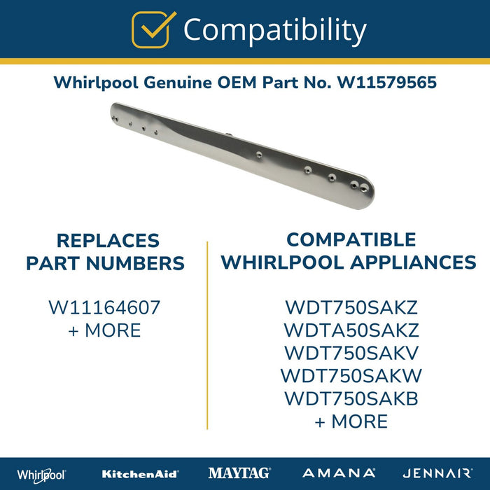 Whirlpool Dishwasher Spray Arm - W11579565