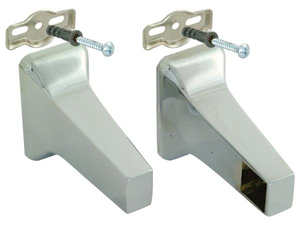 EZ-Flo 5/8-Inch Concealed Screw Towel Bar Bracket Set - 15152
