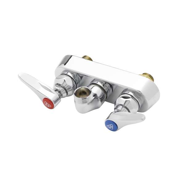 T&S 4-Inch Wall-Mount Workboard Faucet, Less Nozzle - B-1115-LN