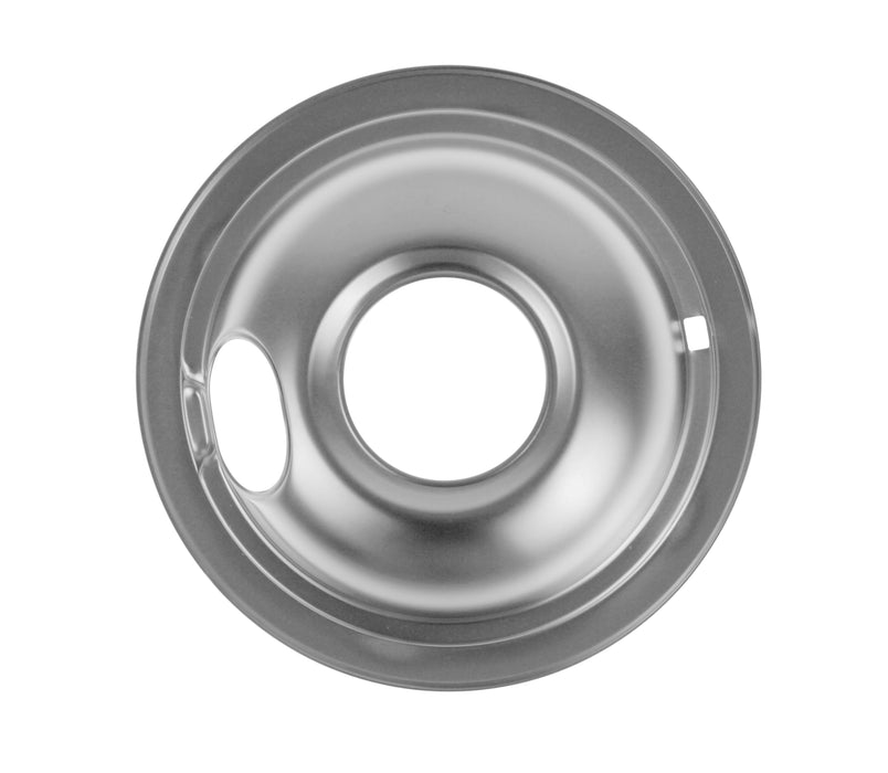 Whirlpool 6-Inch Chrome Electric Range Drip Pan - WPW10196406
