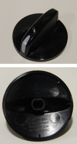 Whirlpool Surface Burner Control Knob, Black - WP8522566