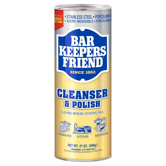Bar Keepers Friend Cleanser and Polish, 21 Oz - 11514
