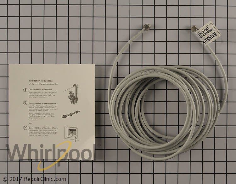 Whirlpool Refrigerator Water Line Installation Kit - W10267701RP