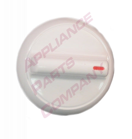 Whirlpool White Gas Burner Knob - WP98006102